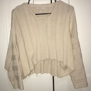Cropped sweater